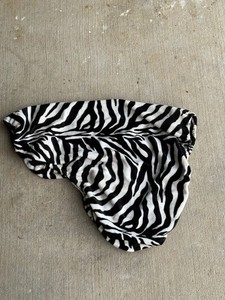 Zebra Print All Purpose Saddle Cover