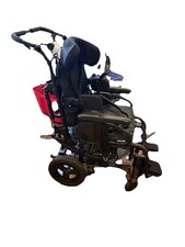 Quickie IRIS Tilt Wheelchair Whitmyer Headrest Vicair Cushion O2 Mount