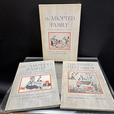 The Adopted Family & The Family That Grew By Florence Rondell & Michaels 1957