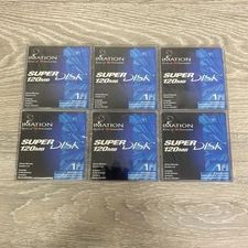 Imation Super Disk 120MB Diskettes LS-120 Lot of 6 SEALED