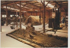 INSIDE MUSEUM SWANSEA BARK MILL & MUSEUM SWANSEA TASMANIA TAS POSTCARDS