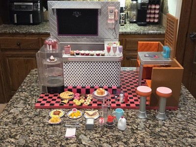 Our Generation Bite to Eat Retro diner & food fits 18  American girl Accessories