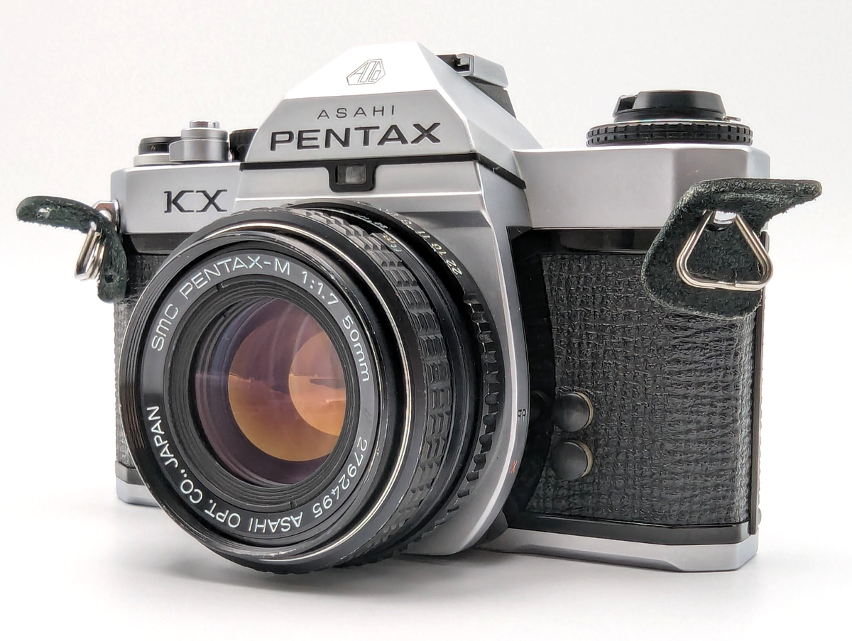 フィルムカメラ PENTAX KX SMC PENTAX-M 50mm F1.7 Pentax K1000 SE with SMC Pentax-M 50mm f/1.7 Lens – Film