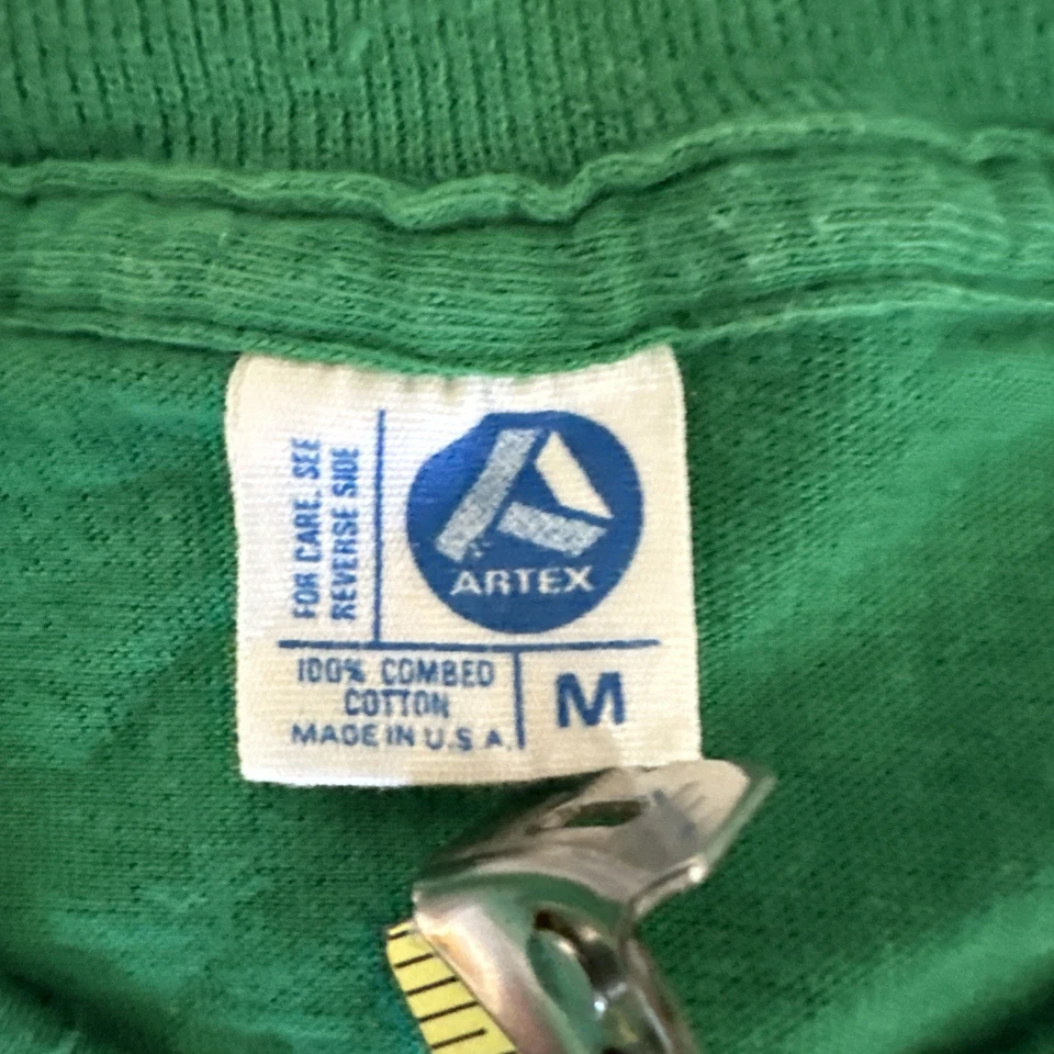 Camiseta De Colección Años 80 Ejército de Estados Unidos Campamento Fort Leonard Madera Puntada Única Doble Cara Med Foto 3 de 4