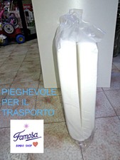 MATERASSO PIEGHEVOLE LETTINO CAMPEGGIO 120x60x7 CM ORTOPEDICO ANTISOFFOCO