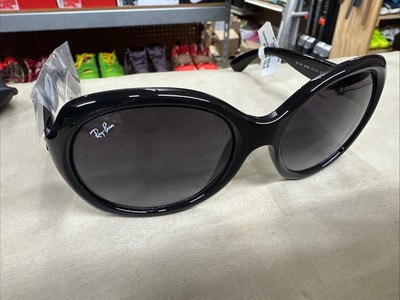 Ray-Ban RB4191 601/8G 57 19 135 3N Sunglasses Round Polished Black
