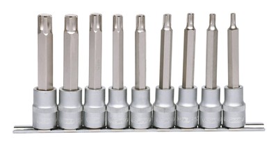 KS Tools 1/2'' Bit-Stecknuss RIBE-Satz, 9-teilig, M5-M14 - 911.1335