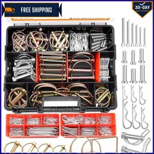 Ultimate 270PCS Heavy Duty Hitch Pins & Clips - Durable, Versatile, Reliable