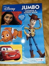 New Disney Jumbo Coloring  Activity Book