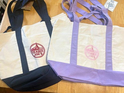 Trader Joe's big tote bag 💕 $50 each or $80 for 2