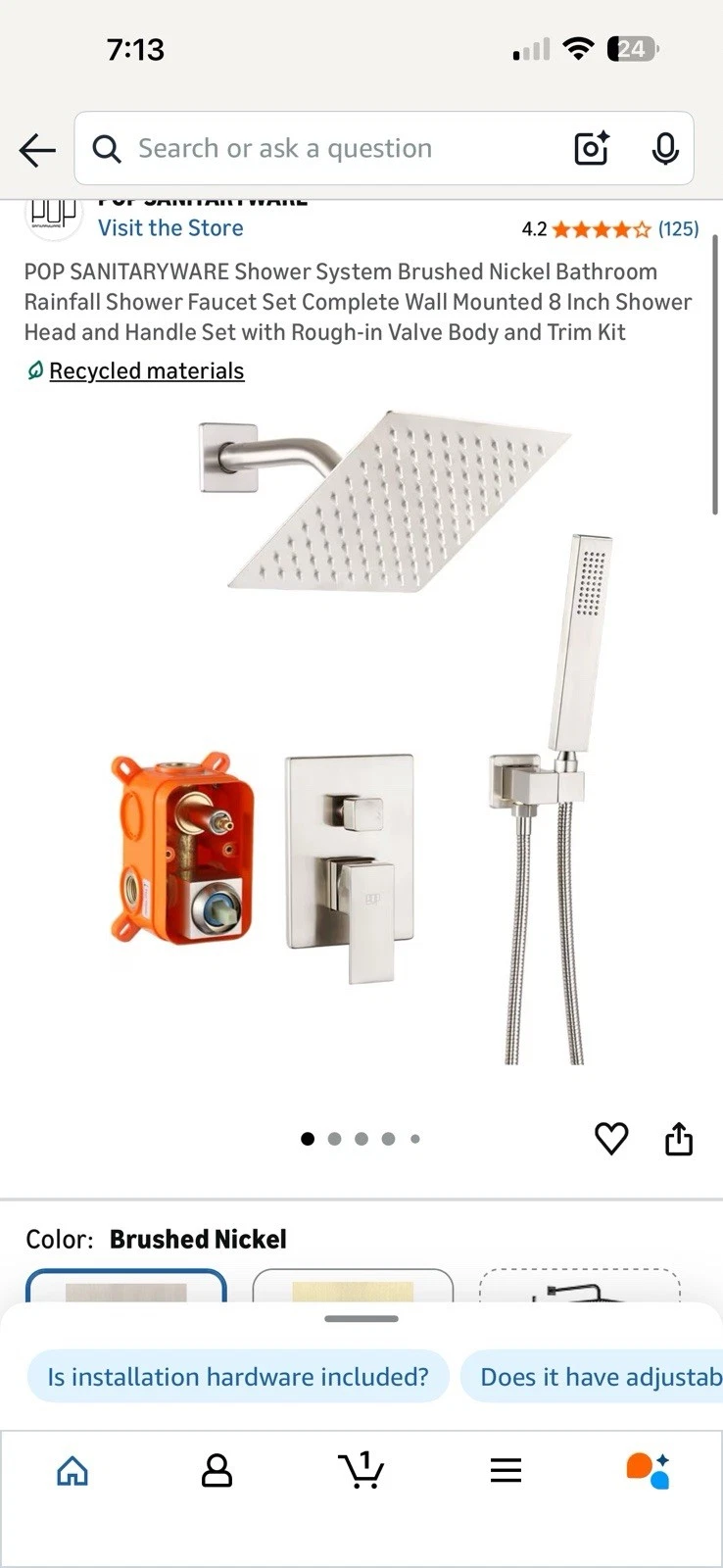 Luxury Shower Kit