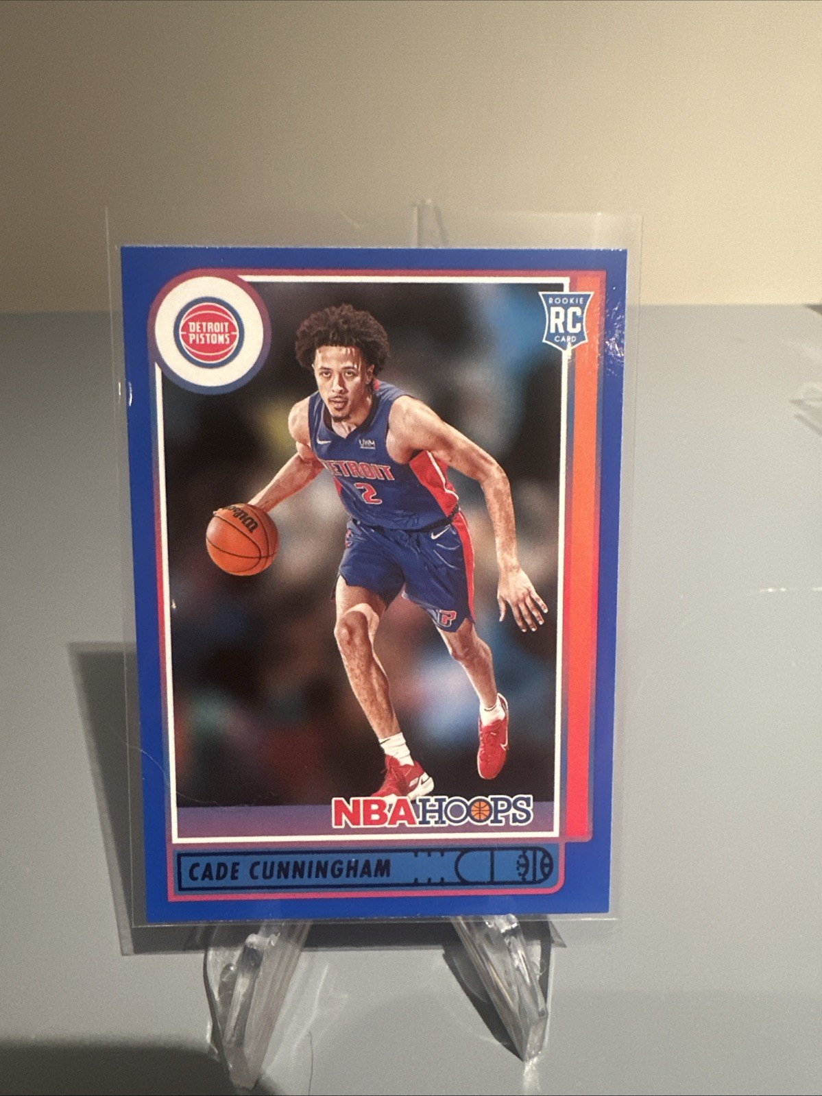 2021-22 Panini NBA Hoops - Rookies Cade Cunningham #201 Blue (RC)