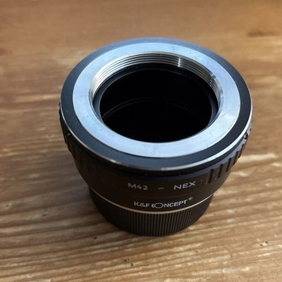 K&F Concept M42-NEX Adapter M42 Lens to Sony NEX E Mount Sony a7