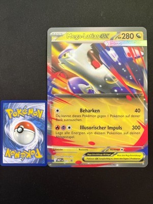 Pokemon MEGA Latis EX - XXL 3D Karte - MEP DE 011 Promo JUMBO - Deutsch - NM