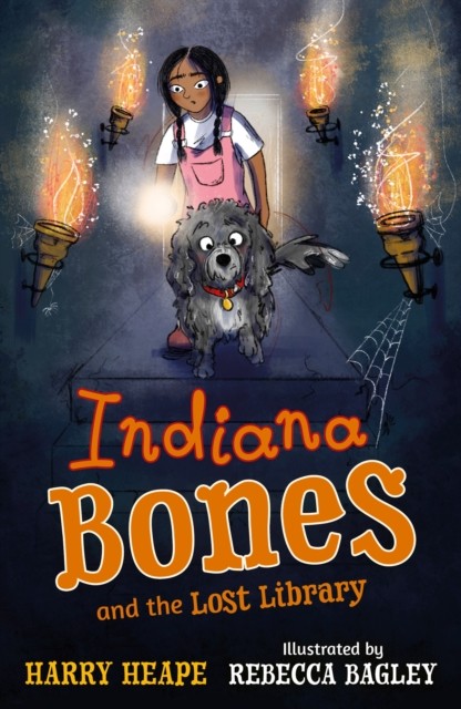 Indiana Bones and the Lost Library by Harry Heape (Paperback Book)