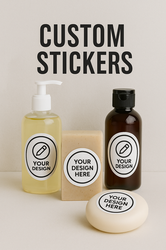 PERSONALISED STICKERS CUSTOM LOGO LABELS BUSINESS GLOSS / MATTE Waterproof UK - Picture 10 of 19