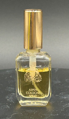 Vintage Aspen by Coty for Women .33 oz Cologne Spray 3/4 Full
