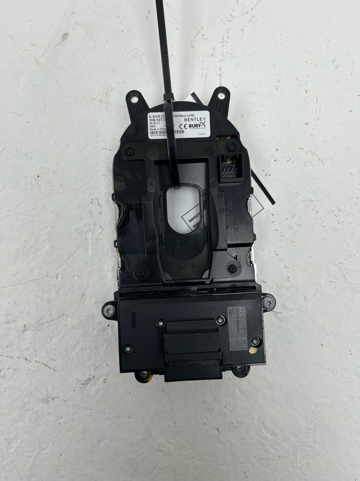 2015-2020 BENTLEY BENTAYGA Parking Brake Hazard Switch Shifter Bezel 36b927342