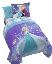 Disney Frozen 'Magical Winter' 5 Piece Twin Bed Set