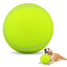 HETOO Dog Tennis Balls, Large Giant Dog Toys, Herding Ball, 9.5 Inch