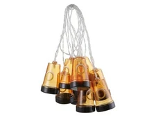 USB Novelty String Lights 2-Pack 10-Light Logo Desk Bedroom Decor 11ft NEW