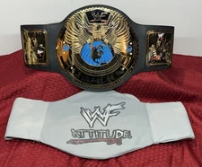 2001 Figures Toy Co WWF Attitude Era ADULT Title Belt - Championship Replica WWE