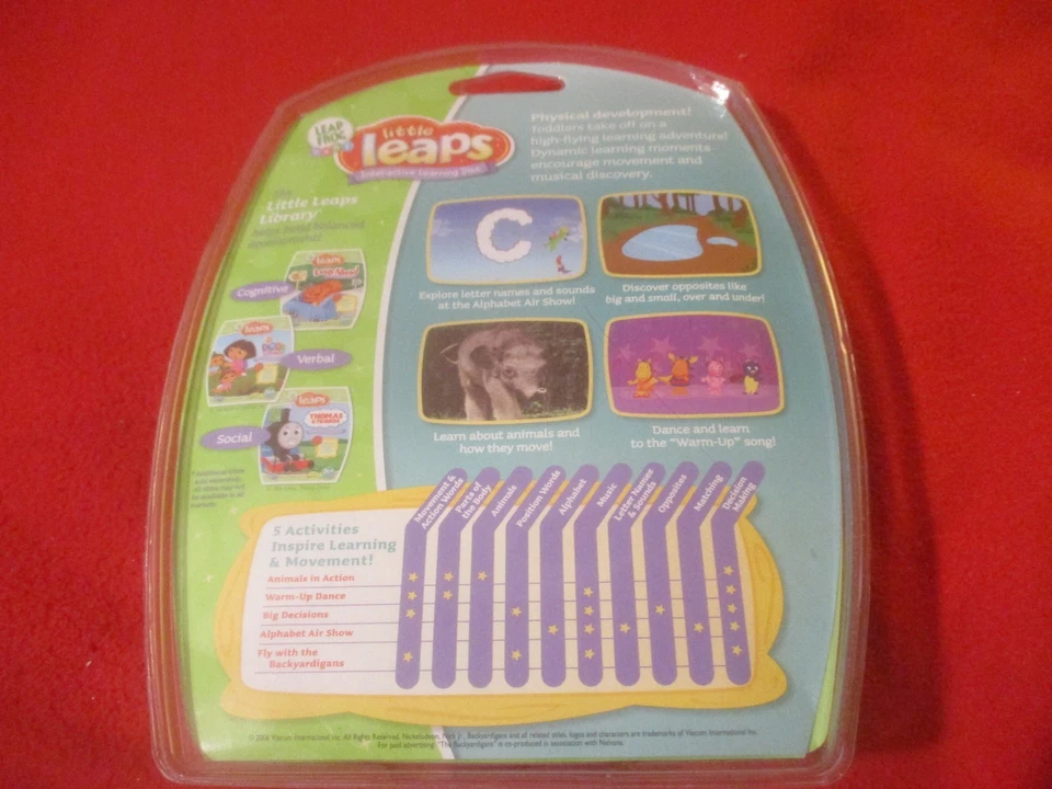 Leap Frog Little Leaps The Backyardigans Interactive Learning Disc Toddler 24+ - Image 3 of 4