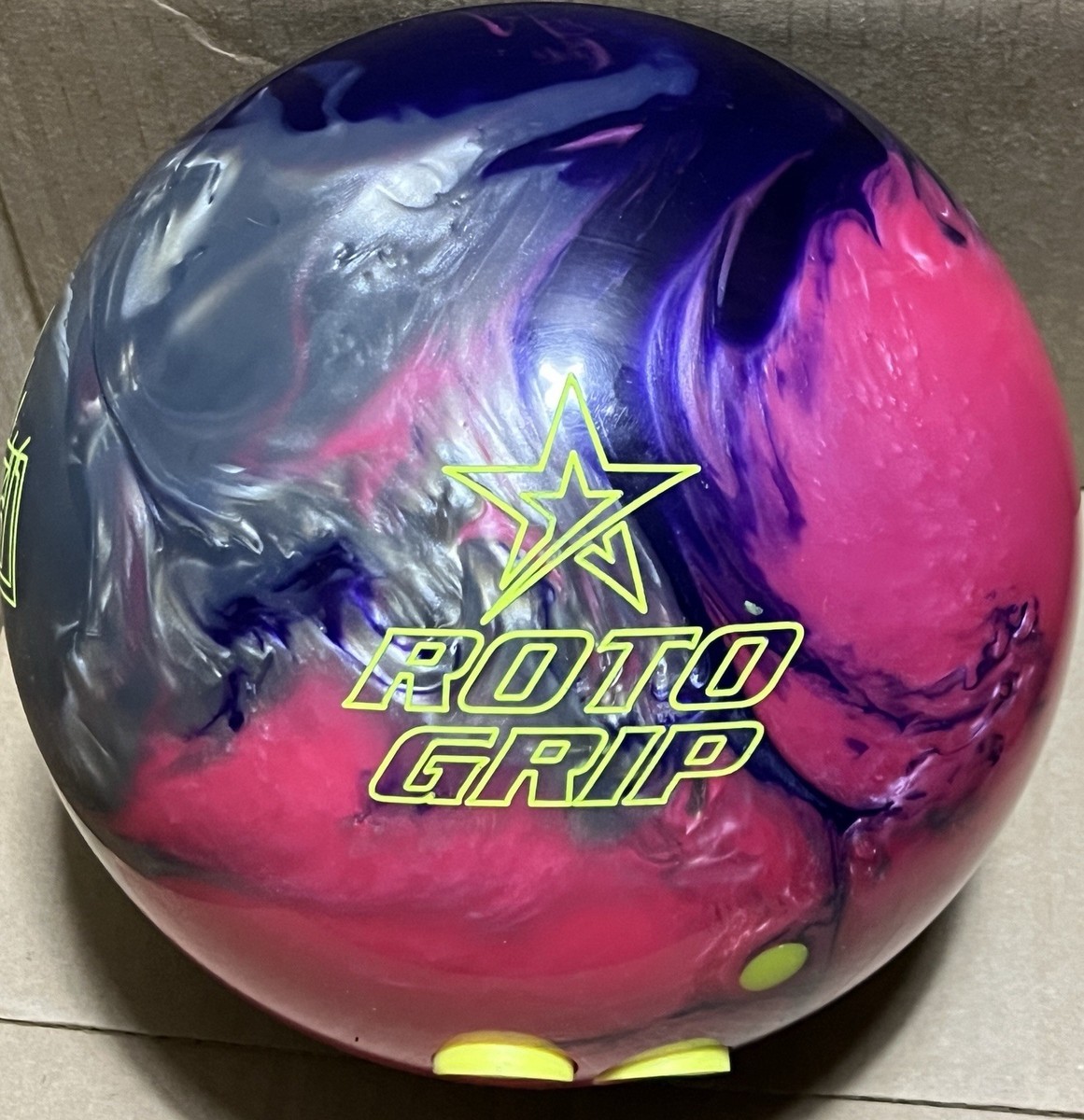 Roto Grip Hyped Hybrid 15 lb Bowling ball Used Single Drill | eBay