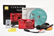 Nikon COOLPIX S6400 16.0MP Digital Camera Red