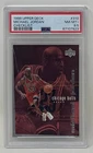 Michael Jordan 1998 Upper Deck Checklist Chicago Bulls NBA Card #310 PSA 8.5