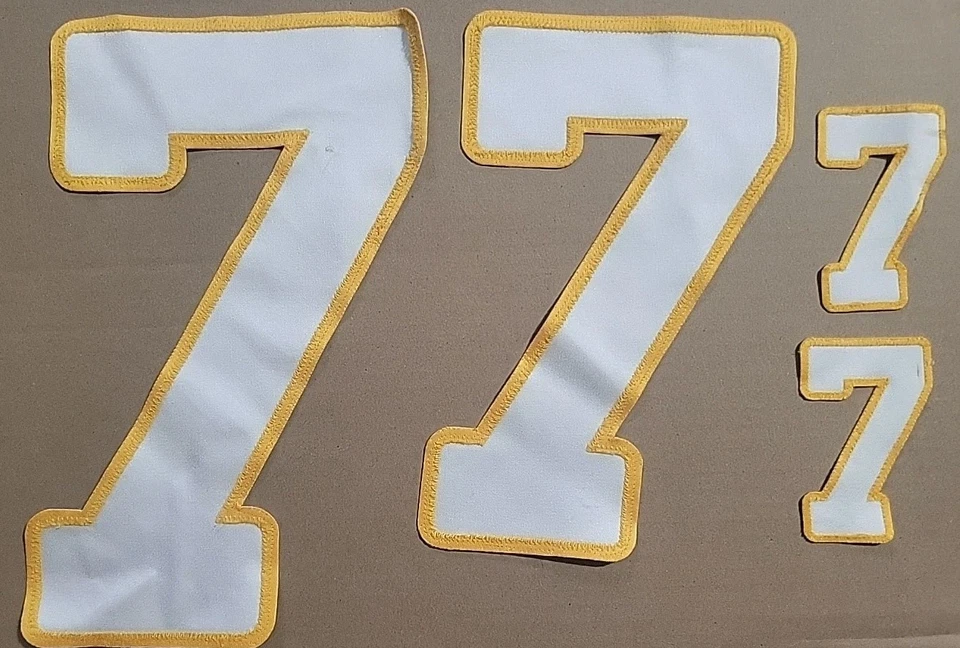 Camiseta deportiva 100 % auténtica emitida por el equipo Minnesota Vikings de la década de 2000 números INICIO/FUERA Foto 3 de 4