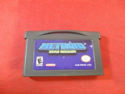 Metroid Zero Mission (Nintendo Game Boy Advance) game WORKS! Authentic!
