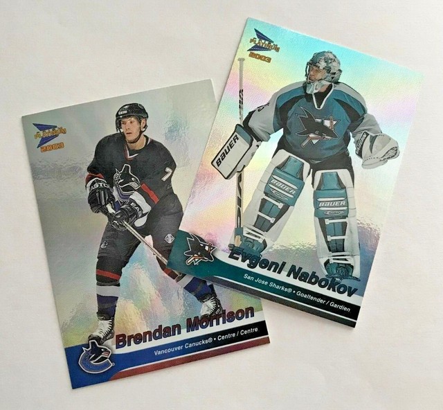2002-03 MCDONALDS PACIFIC PLATINUM HOCKEY BASE CARDS - COMPLETE YOUR SET