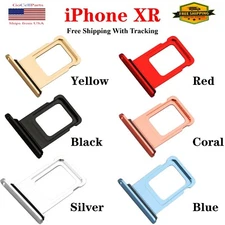 Sim Card Holder Slot Sim Card Tray Replacement for iPhone XR