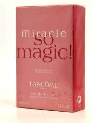 ❦MIRACLE SO MAGIC,LANCOME,EAU DE PARFUM,1.7 OZ 50 ML,SEALED!!! | eBay