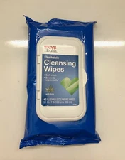 4 Pack CVS Cleansing Wipes with Aloe Flushable 42 each pack NEW