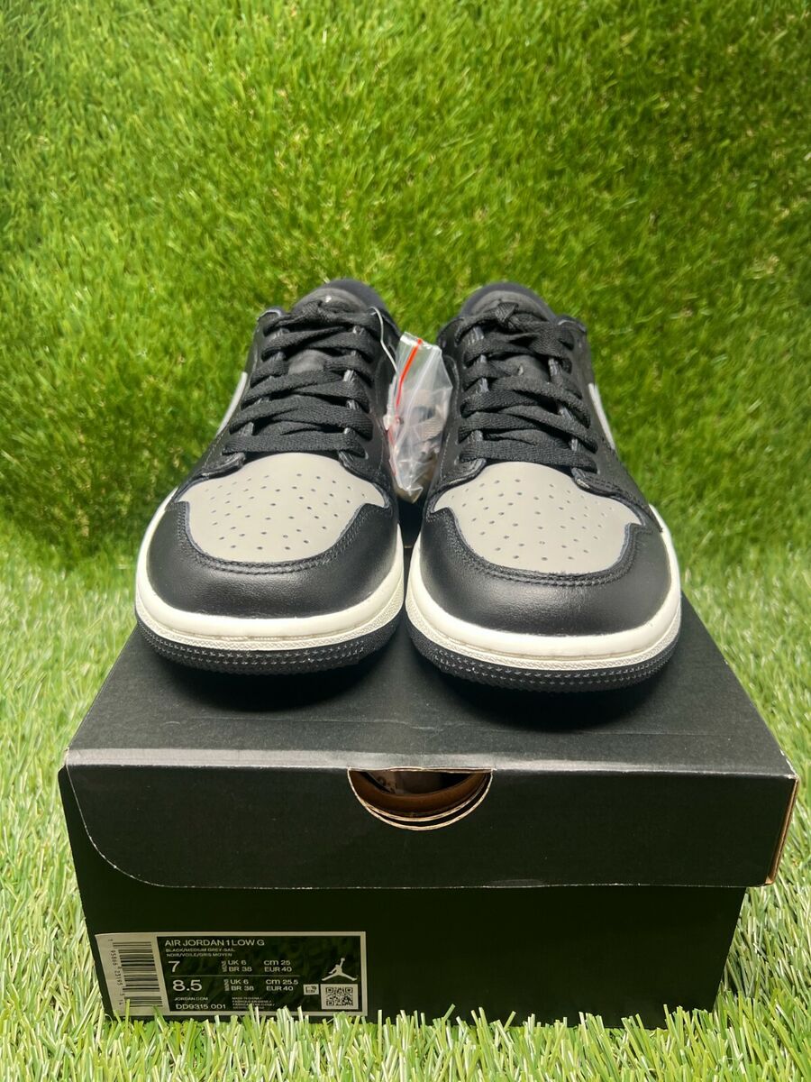 Nike Air Jordan 1 Low Golf Men's 'Shadow/Black Medium Grey Nike Air Jordan 1 Low Golf Men's 'Shadow/Black Medium Grey
