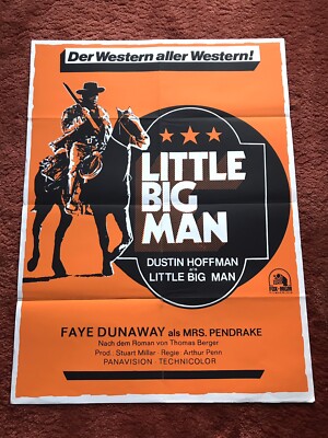 Little Big Man Kinoplakat Poster A1, Dustin Hoffman, Faye Dunaway, Western