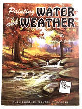 Vintage Walter Foster Art Book 155 PAINTING WATER AND WEATHER Charles Cochrane