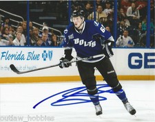 Tampa Bay Lightning Andrej Sustr Signed Autographed 8x10 Photo COA 