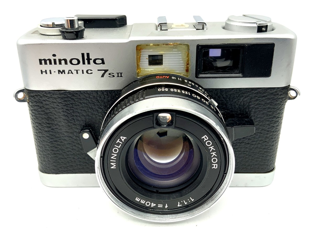 【超希少 完動美品】MINOLTA HI-MATIC 7SⅡ 動作確認済 超希少 完動美品】MINOLTA HI-MATIC 7SⅡ 動作確認済 - メルカリ