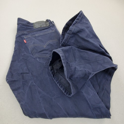 Levi's 501 XX Jeans Men Size 36 x32 Indigo Classic Straight Button Fly - Picture 3 of 11