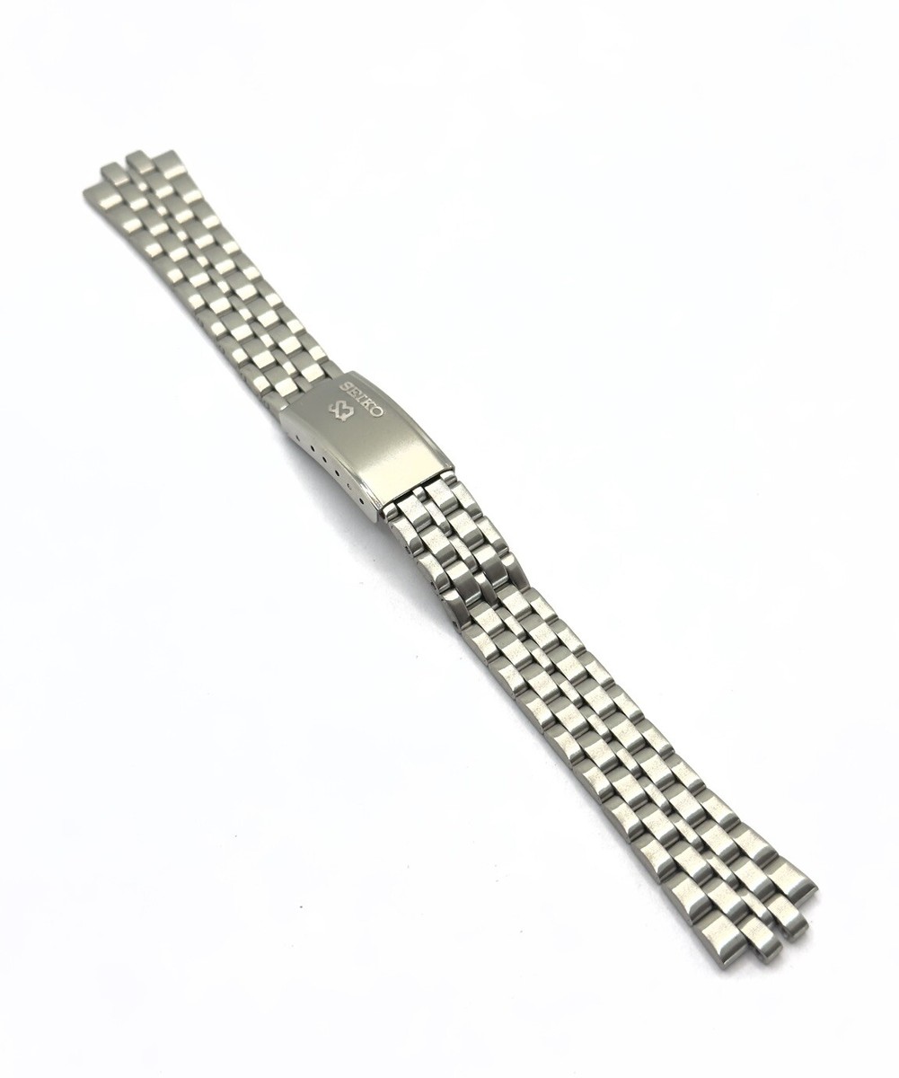 Seiko NOS Vintage 16mm x 7mm Stainless Steel Watch Bracelet