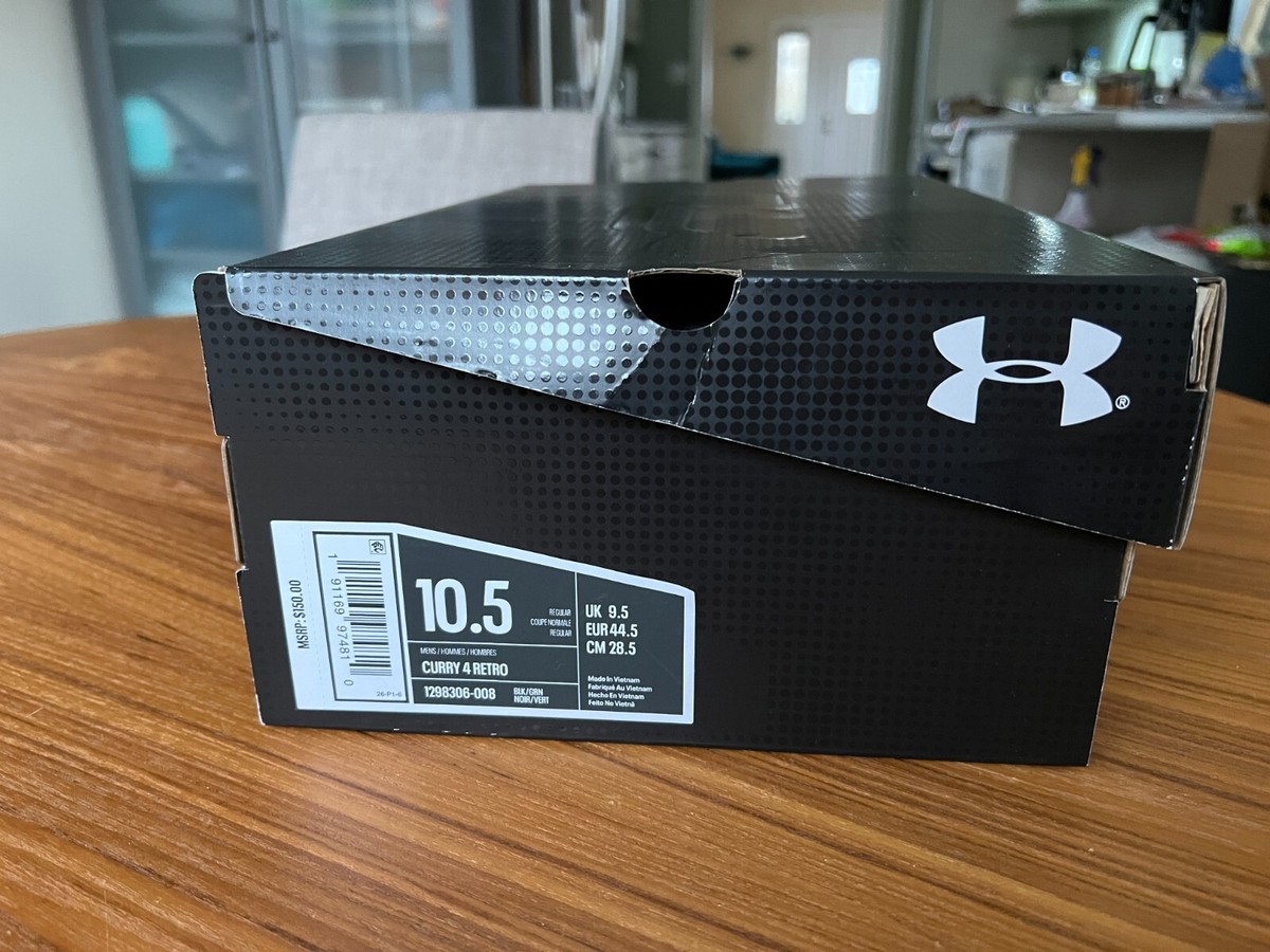 Under Armour Curry 4 Retro 'Black History Month' 2023 size Under Armour Curry 4 Retro 'Black History Month' 2023 size