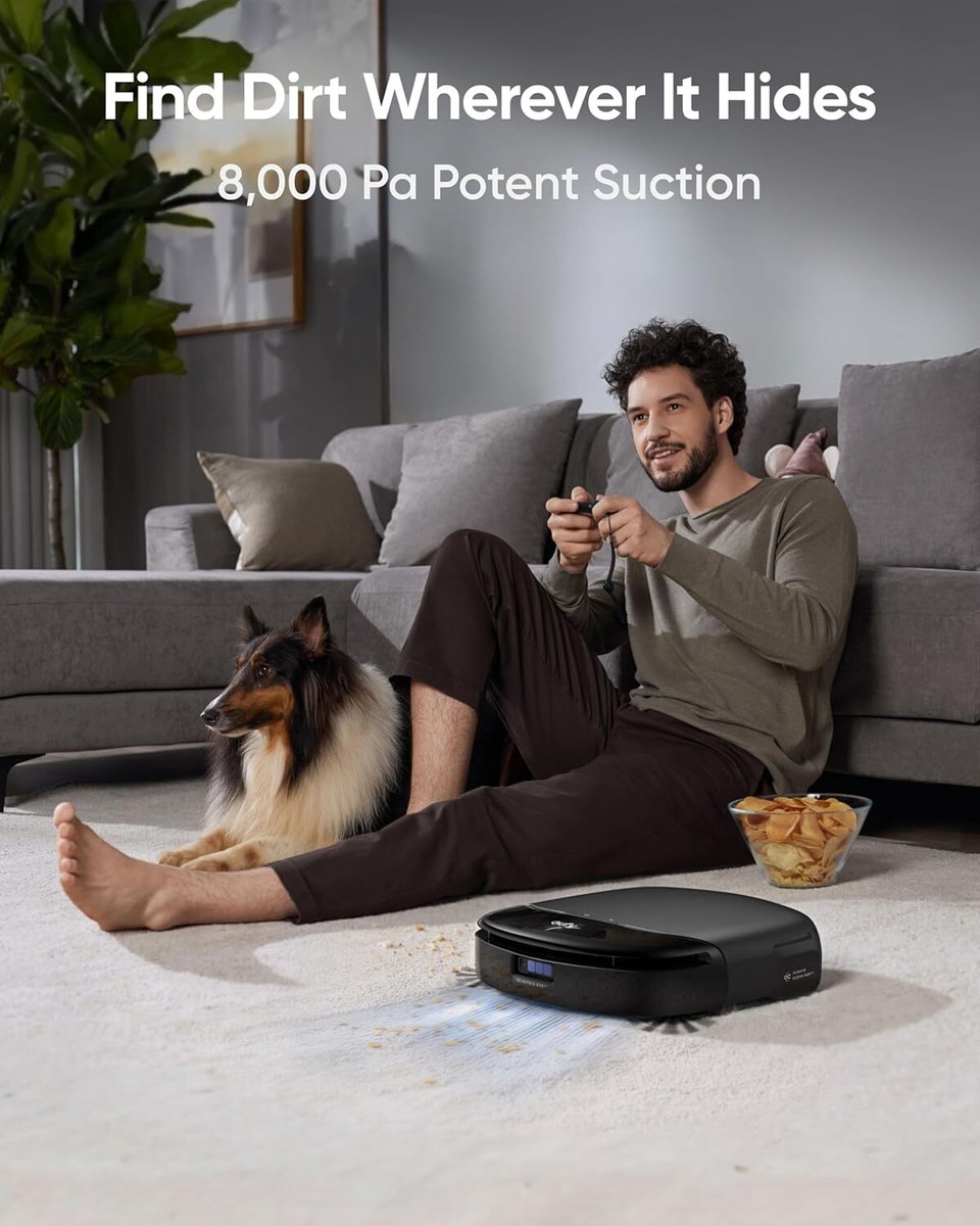eufy Robot Vacuum Omni S1 Pro All-in-One Station Auto Mop