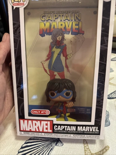 Captain Marvel #17 Target Exclusive Pop Comic Covers