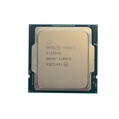 Intel Xeon E-2324G CPU Prozessor 4 Core 3,10GHz 8MB L3 Cache 65W SRKN7