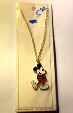 MICKEY MOUSE VINTAGE 1980's COLLECTIBLE WALT DISNEY 18" NECKLACE -NICE 