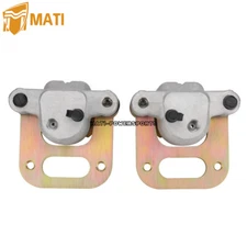 Front Brake Calipers & Pads for Polaris Xplorer 400 400L 500 1995 1996 1997 1998