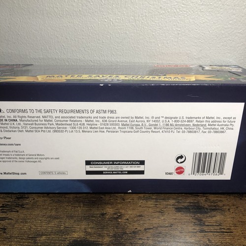 2010 MATER SAVES CHRISTMAS Disney/Pixar CARS STORY TELLERS 5 Boxed Set TARGET Ex - Picture 14 of 20